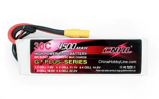 CNHL 5S 4500mAh 18,5V 30C XT90 Lipo Akku
