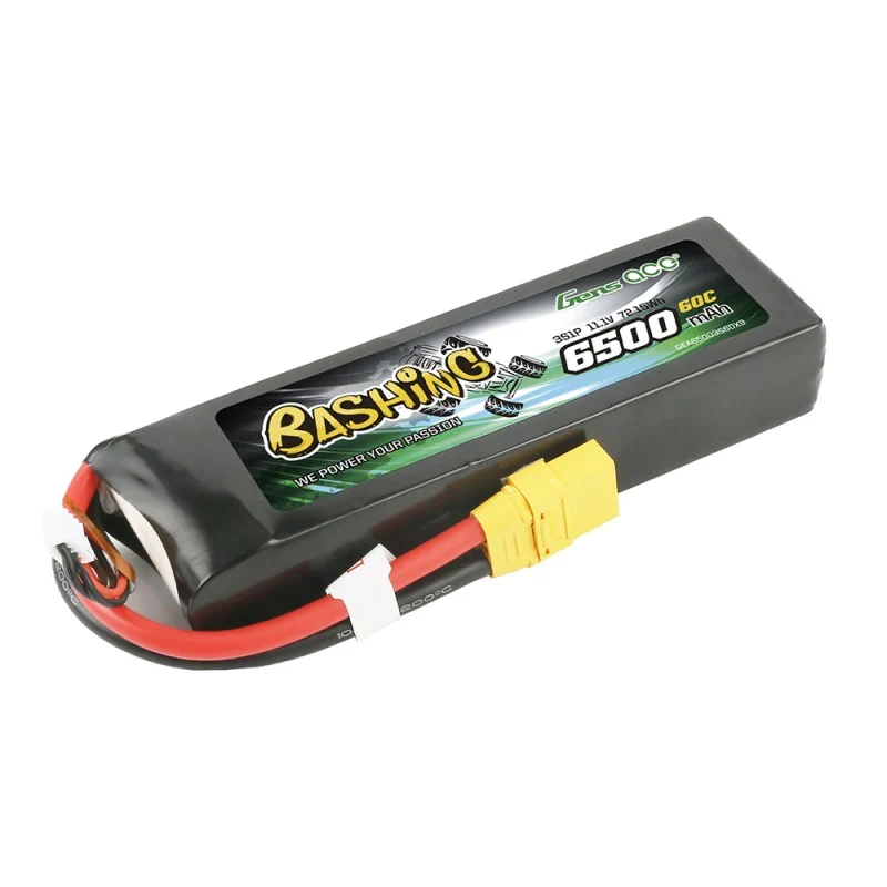 Gens Ace 6500 mAh 11,1 V 60 C 3S1P Lipo-Akku mit XT90-Bashing-Serie