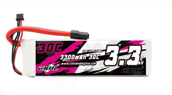 CNHL 3300mAh 7,4V 2S 30C Lipo Akku mit XT60 Stecker