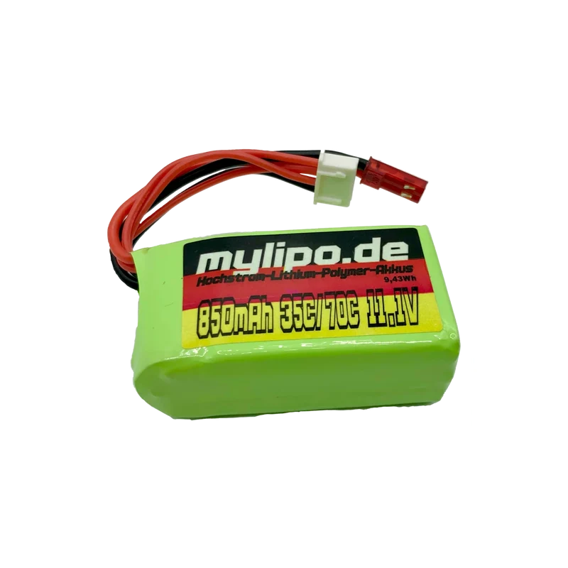 Mylipo Lipo Akku 850mAh 11,1V 35C/70C