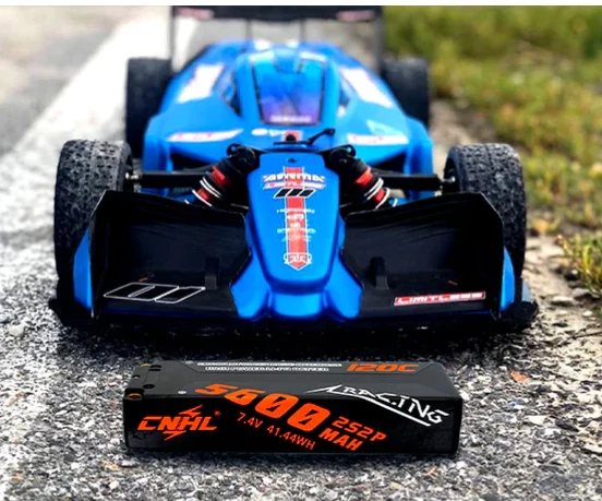 CNHL Racing Series 2S2P 5600mAh 7,4V 120C Hardcase T/Dean (2 Stück)