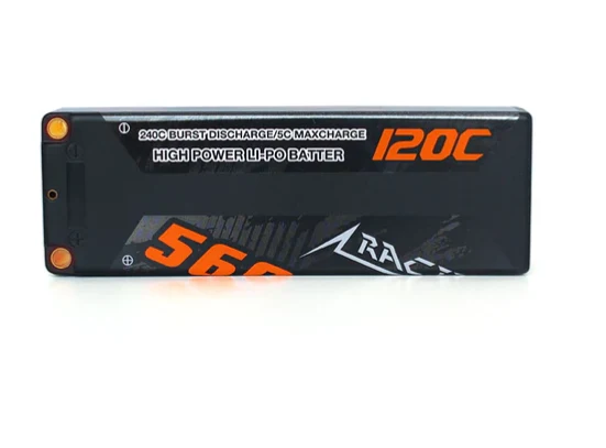 CNHL Racing Series 2S2P 5600mAh 7,4V 120C Hardcase T/Dean (2 Stück)