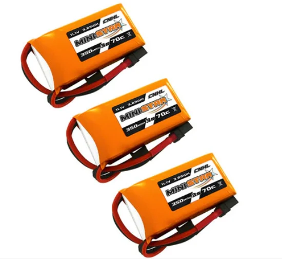 CNHL MiniStar 3S 350mAh 11,1V 3S 70C Lipo Akku mit XT30U (3 St.)