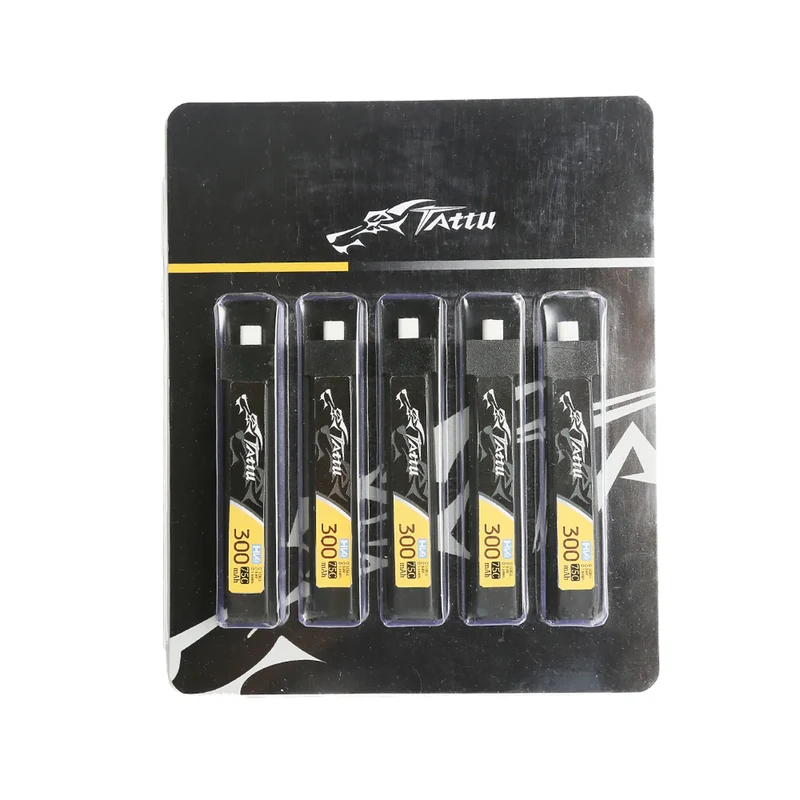 Tattu 270mAh 3.8V 75C 1S1P HV Lipo Akku mit JST-PHR 2.0 Stecker