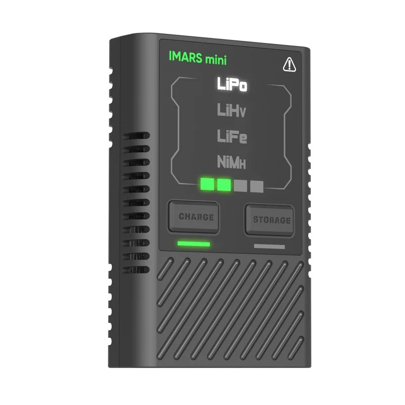 Gens Ace IMARS mini G-Tech USB-C 2-4S 60W RC Akkuladegerät mit Netzteil und Adapterkabel-EU
