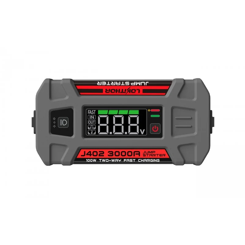 Lokithor 3000A 12V 88,8 Wh Lithium-Starthilfe
