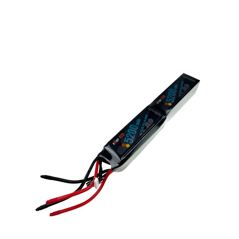 MyLipo Lipo Akku 5200mAh 44,4V 12S 75C lang, geteilt