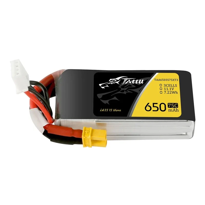 Tattu 450mAh 3S1P 11.1V 75C Lipo Akku mit XT30