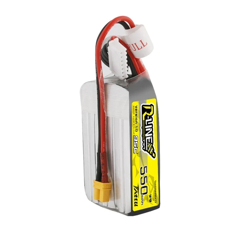 Tattu R-Line 550mAh 22.2V 6S1P 95C Lipo Akku mit XT30