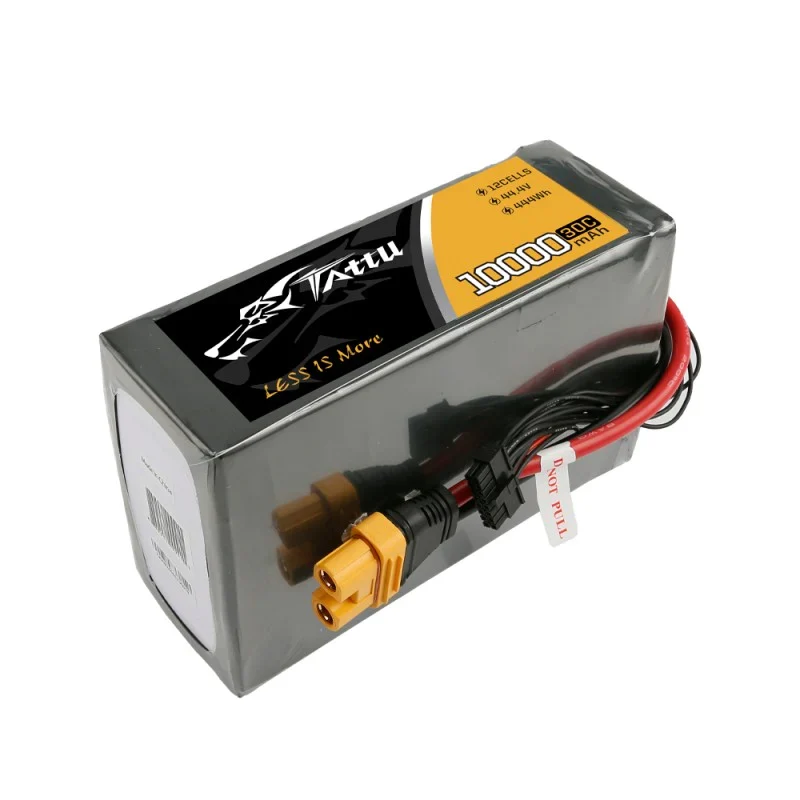 Tattu 10000mAh 44,4V 30C 12S1P Lipo Akkupack mit AS150U Stecker