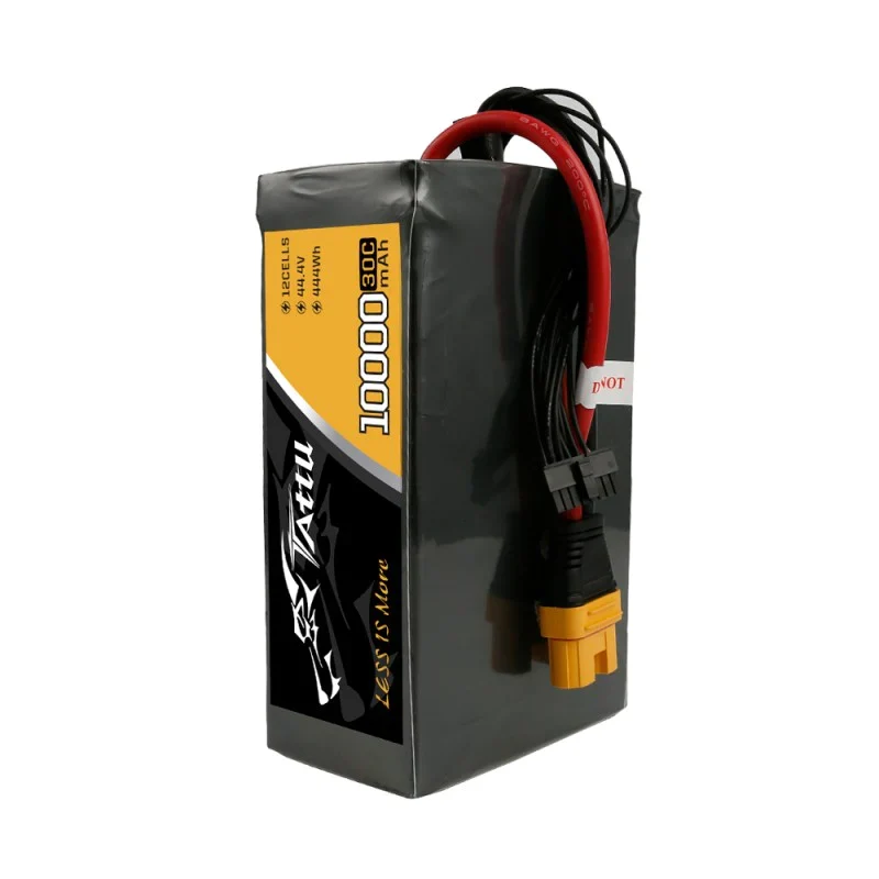 Tattu 10000mAh 44,4V 30C 12S1P Lipo Akkupack mit AS150U Stecker