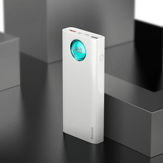 Baseus 20000mAh Power Bank For iPhone Samsung Huawei Type C PD Fast Charging + Quick Charge 3.0 USB Powerbank External Battery